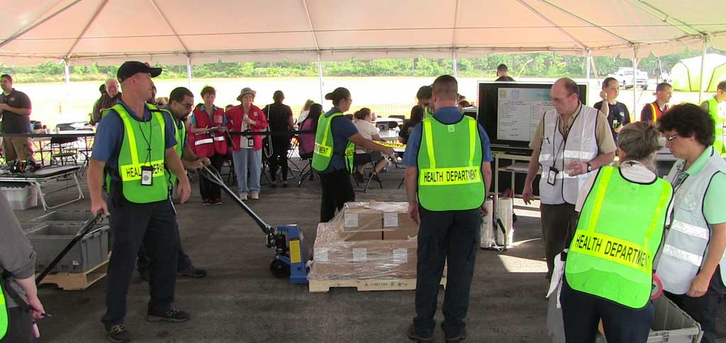 Man carrying books for resources